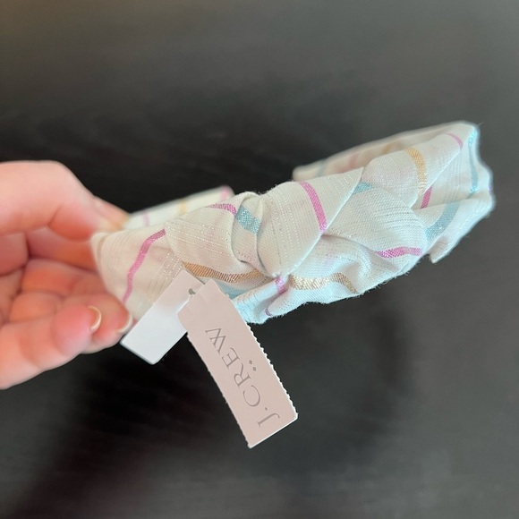 J.Crew Multicolor Striped Knot Headband - Picture 14 of 14